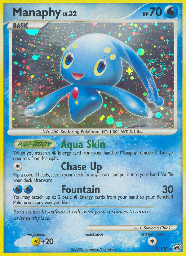 Manaphy (8/100) [Diamond & Pearl: Majestic Dawn] | Odin's Place