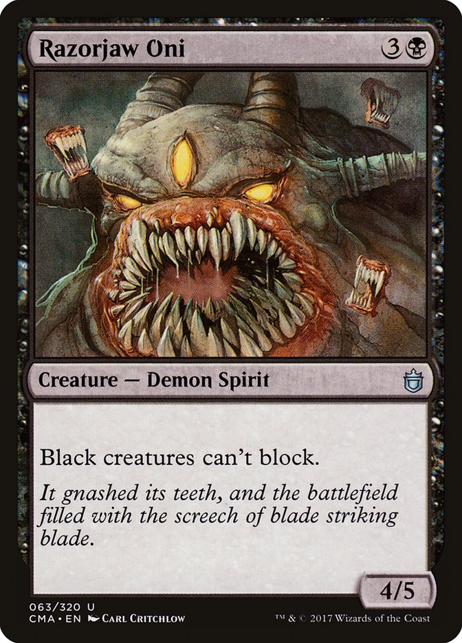 Razorjaw Oni (63) [Commander Anthology] | Odin's Place