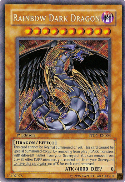 Rainbow Dark Dragon [PTDN-EN003] Secret Rare | Odin's Place