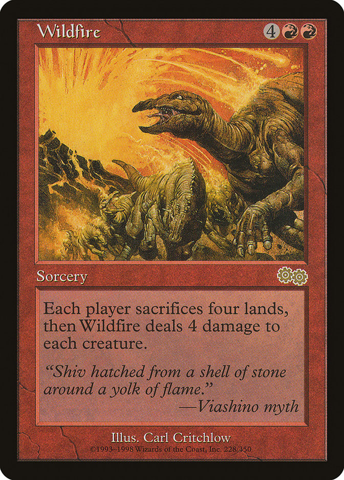 Wildfire (228) [Urza's Saga] | Odin's Place