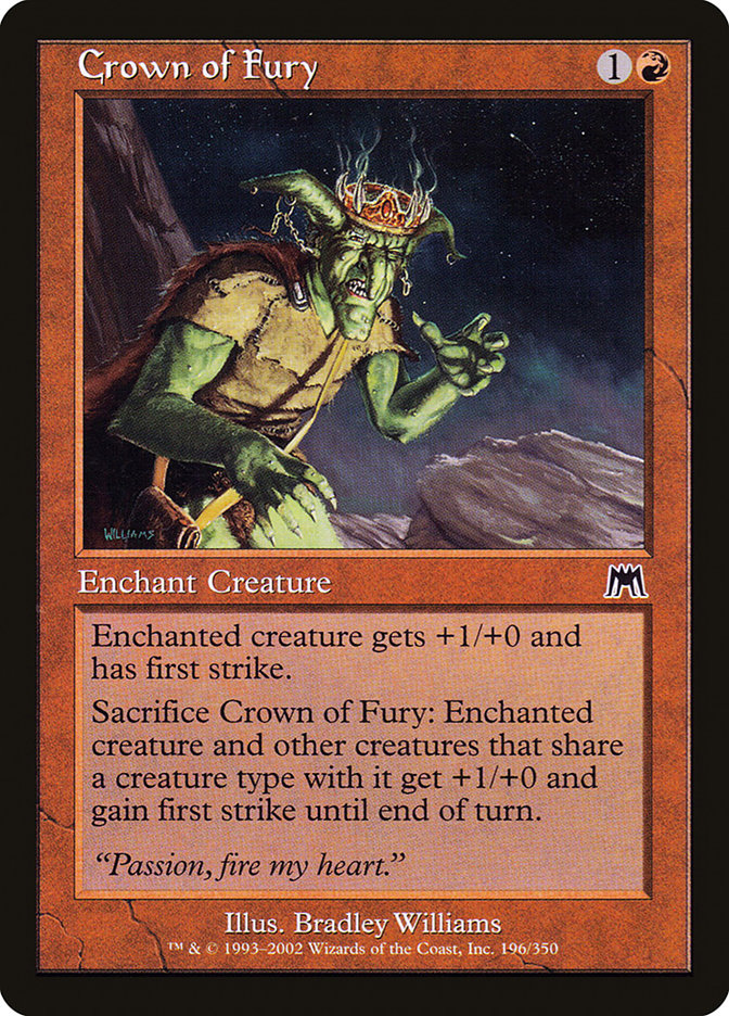 Crown of Fury (196) [Onslaught] | Odin's Place