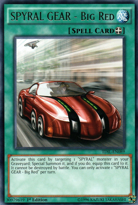SPYRAL GEAR - Big Red [TDIL-EN089] Rare | Odin's Place