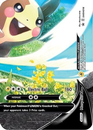 Morpeko V-UNION (SWSH218) [Sword & Shield: Black Star Promos] | Odin's Place