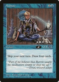 Meditate (4th Place) (Oversized) [Oversize Cards] | Odin's Place