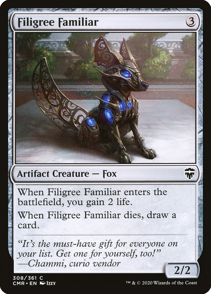 Filigree Familiar [Commander Legends] | Odin's Place