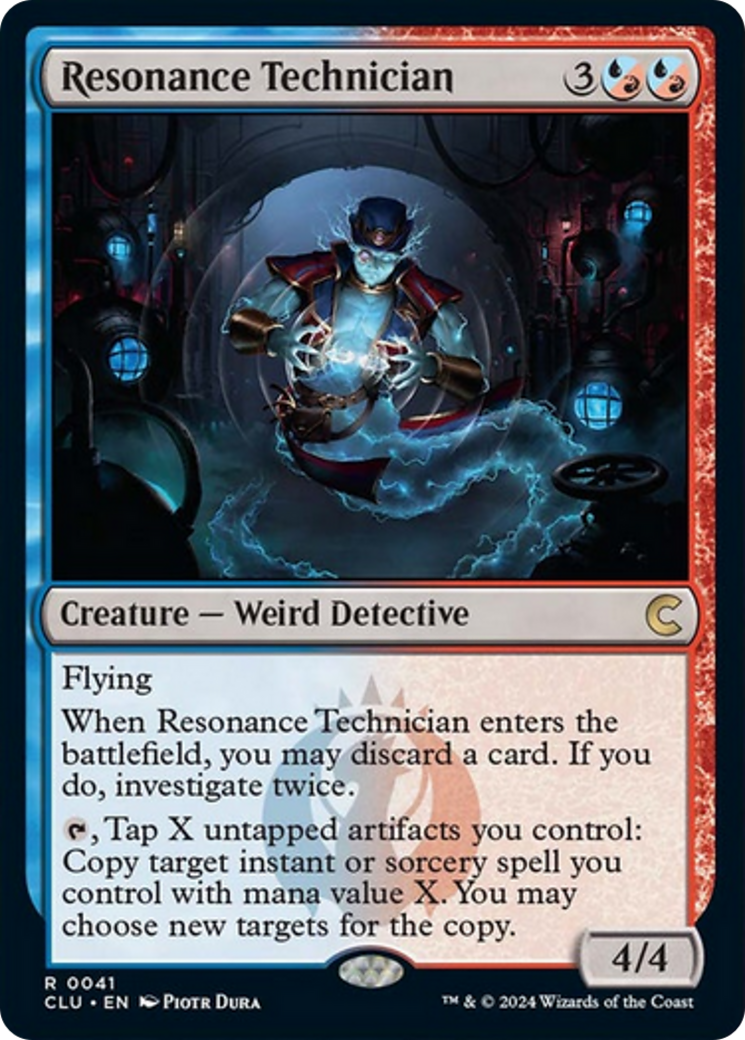 Resonance Technician [Ravnica: Clue Edition] | Odin's Place