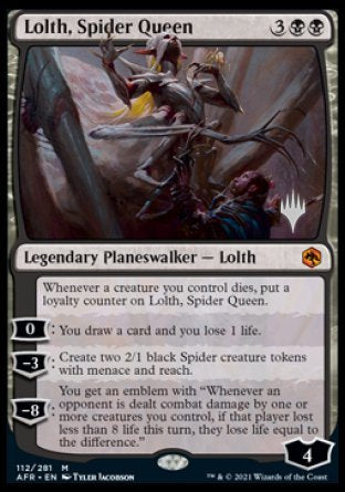 Lolth, Spider Queen (Promo Pack) [Dungeons & Dragons: Adventures in the Forgotten Realms Promos] | Odin's Place