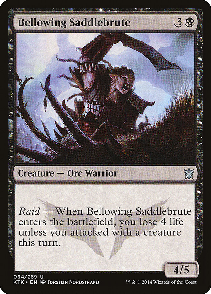 Bellowing Saddlebrute (64) [Khans of Tarkir] | Odin's Place