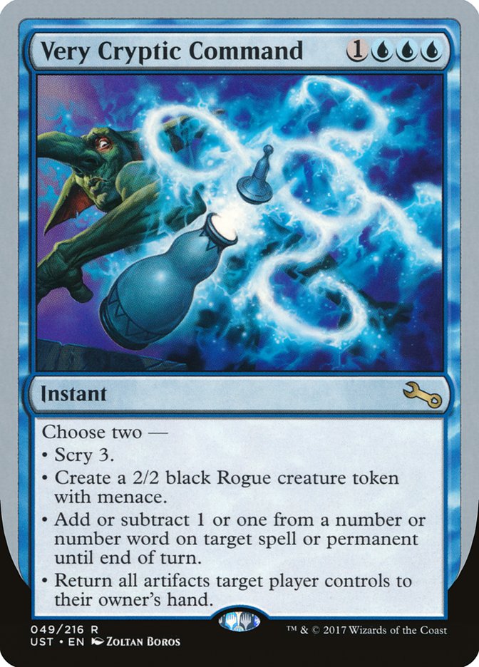 Very Cryptic Command (49) (Scry) [Unstable] | Odin's Place