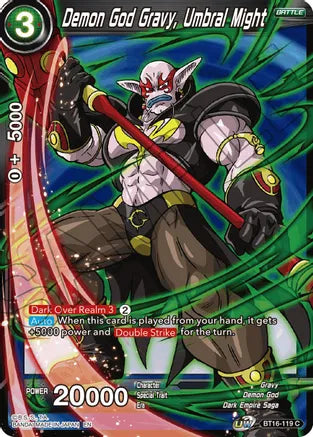 Demon God Gravy, Umbral Might (BT16-119) [Realm of the Gods] | Odin's Place
