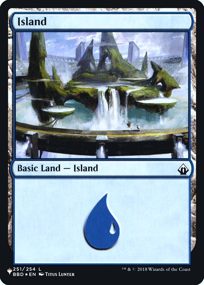 Island (Battlebound) [Secret Lair: Heads I Win, Tails You Lose] | Odin's Place