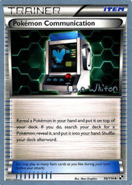 Pokemon Communication (99/114) (American Gothic - Ian Whiton) [World Championships 2013] | Odin's Place