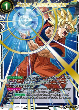 Super Kamehameha (Gold Stamped) (BT8-104) [Mythic Booster] | Odin's Place