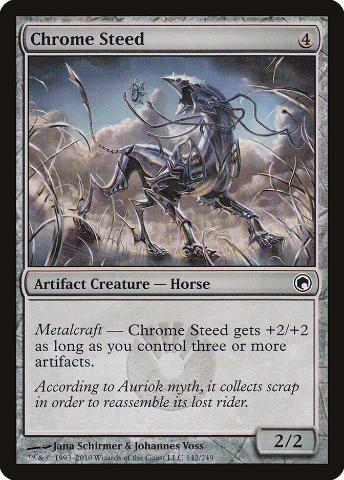 Chrome Steed (142) [Scars of Mirrodin] | Odin's Place