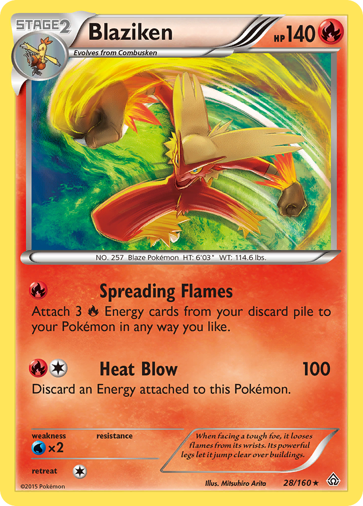Blaziken (28/160) [XY: Primal Clash] | Odin's Place