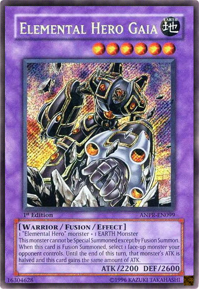 Elemental Hero Gaia [ANPR-EN099] Secret Rare | Odin's Place