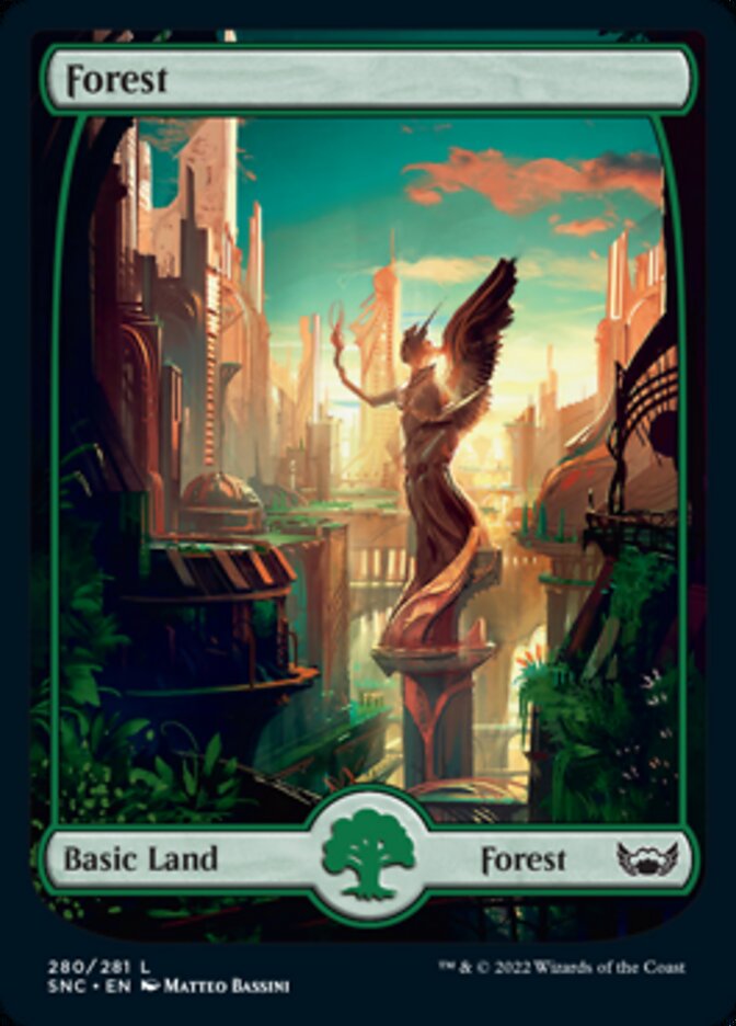 Forest (280) [Streets of New Capenna] | Odin's Place