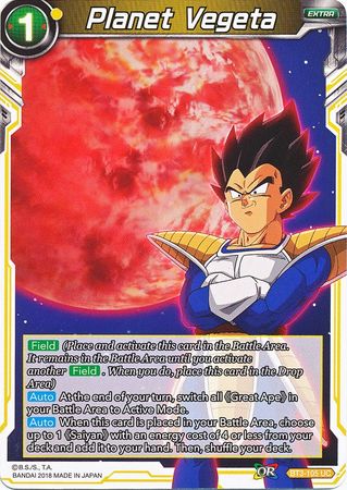 Planet Vegeta (BT3-105) [Cross Worlds] | Odin's Place