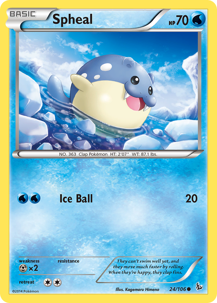 Spheal (24/106) [XY: Flashfire] | Odin's Place