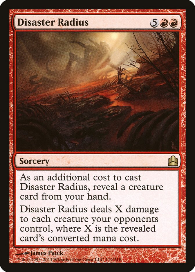 Disaster Radius (119) [Commander 2011] | Odin's Place