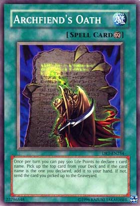 Archfiend's Oath [DR1-EN254] Common | Odin's Place