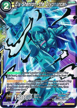 Eis Shenron, the Cryomancer (BT11-112) [Vermilion Bloodline] | Odin's Place