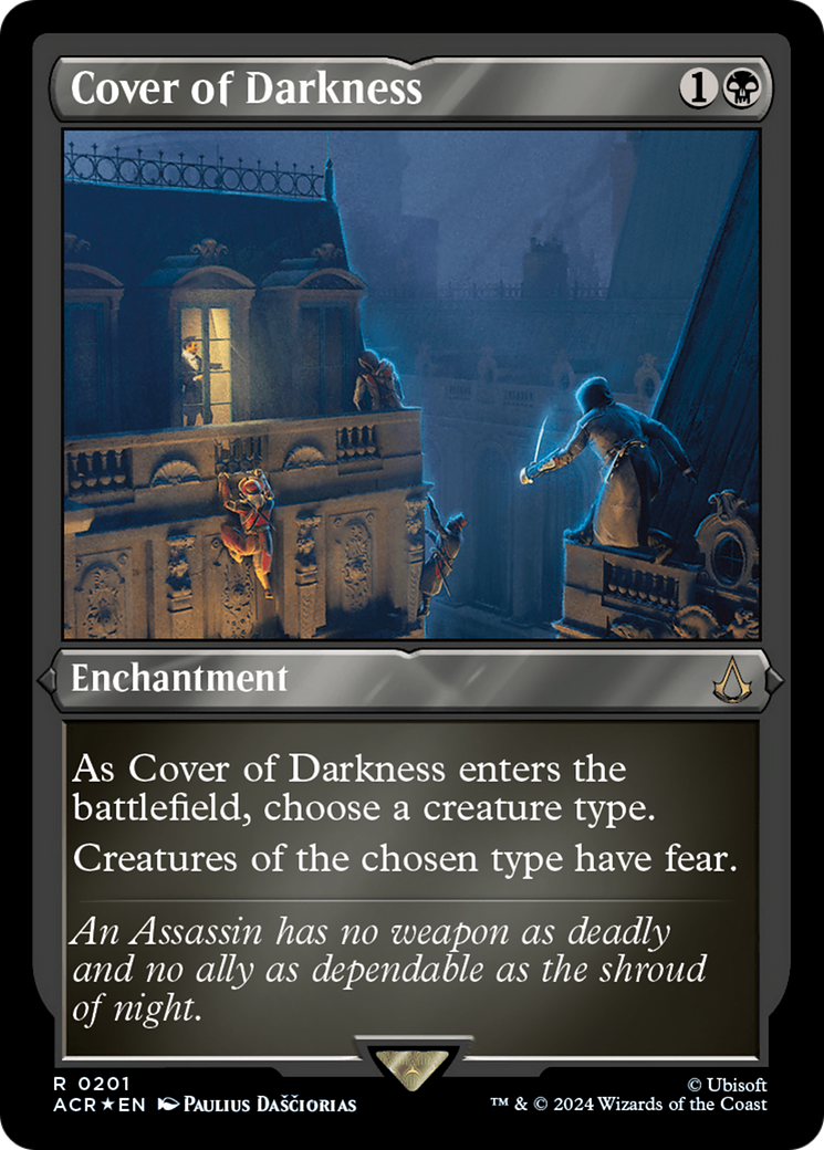 Cover of Darkness (Foil Etched) [Assassin's Creed] | Odin's Place