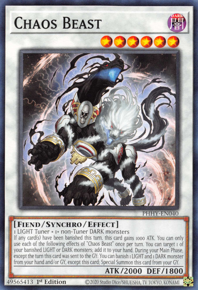 Chaos Beast [PHHY-EN040] Common | Odin's Place