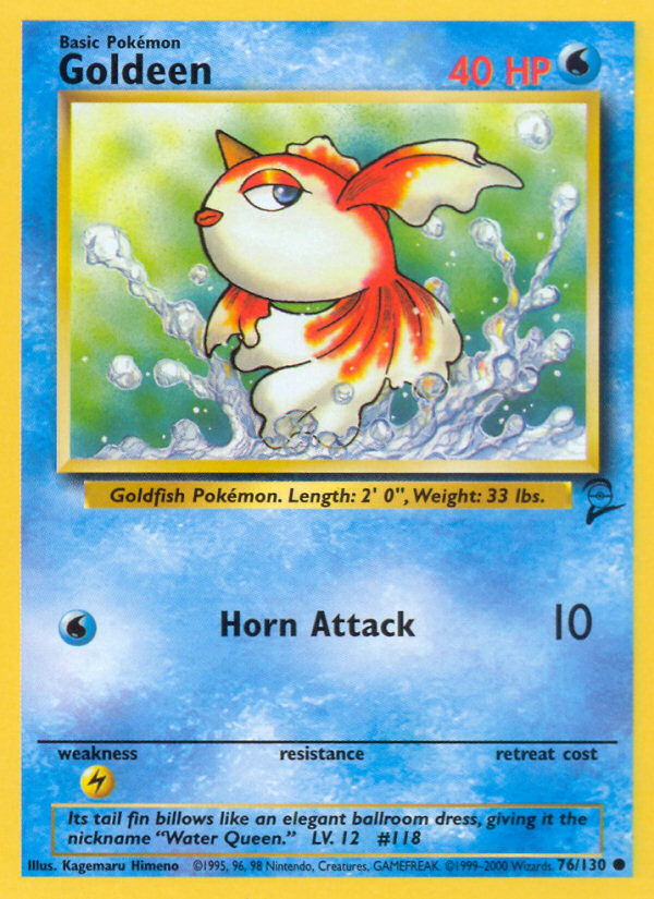 Goldeen (76/130) [Base Set 2] | Odin's Place