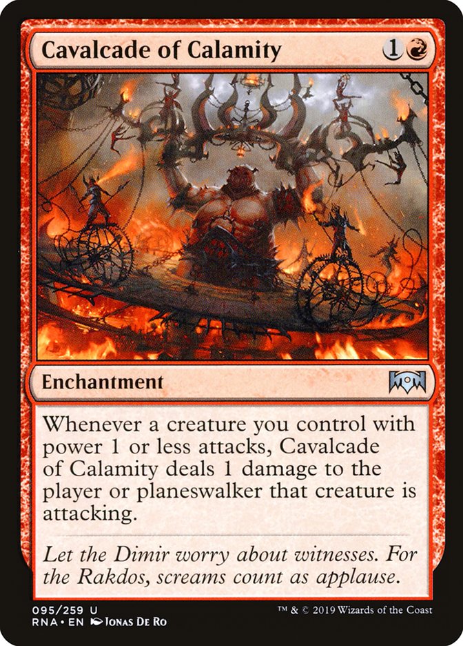 Cavalcade of Calamity (95) [Ravnica Allegiance] | Odin's Place