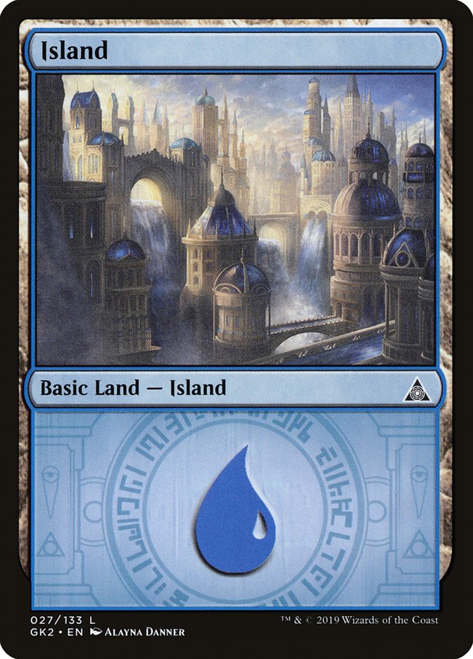 Island (27) [Ravnica Allegiance Guild Kit] | Odin's Place