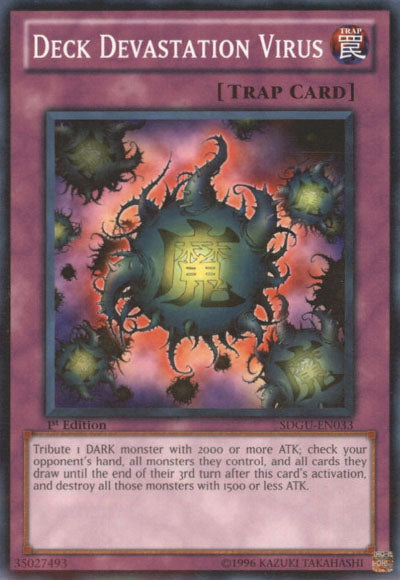 Deck Devastation Virus [SDGU-EN033] Common | Odin's Place