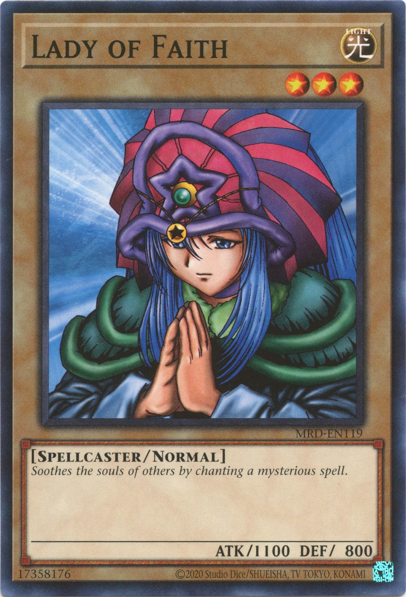 Lady of Faith (25th Anniversary) [MRD-EN119] Common | Odin's Place