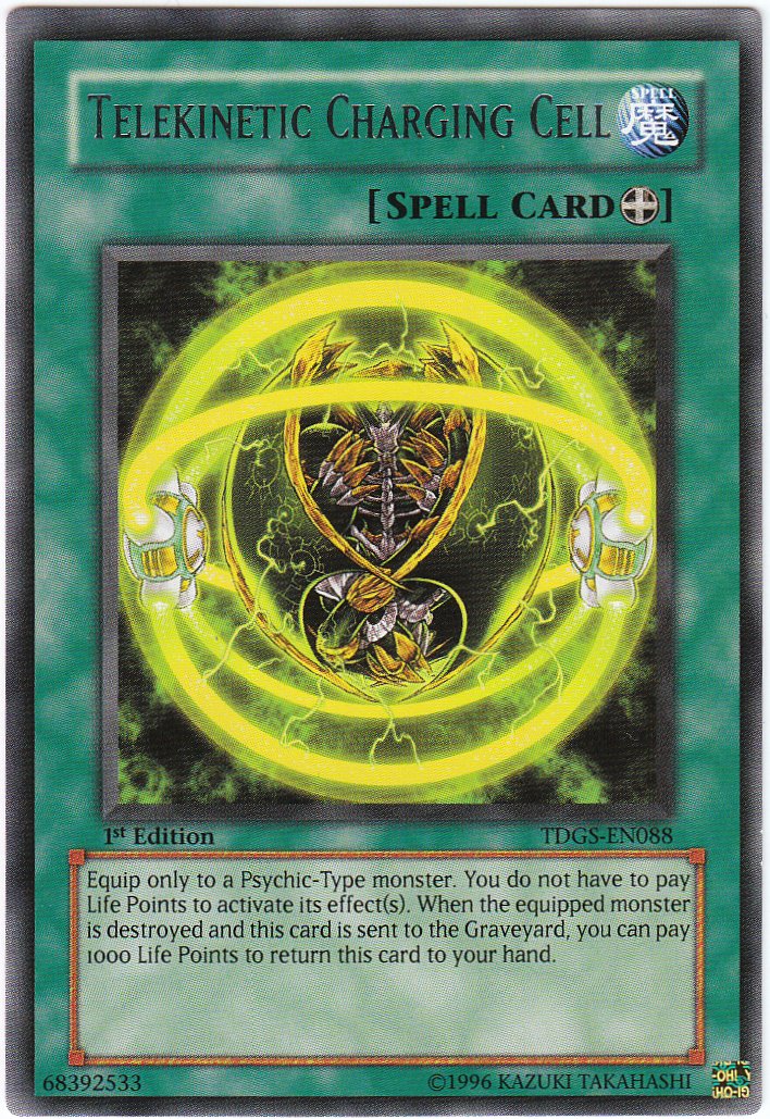 Telekinetic Charging Cell [TDGS-EN088] Rare | Odin's Place