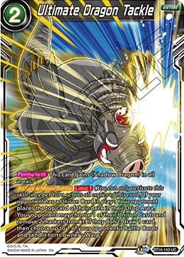 Ultimate Dragon Tackle (BT14-143) [Cross Spirits] | Odin's Place