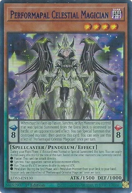 Performapal Celestial Magician (Blue) [LDS3-EN130] Ultra Rare | Odin's Place