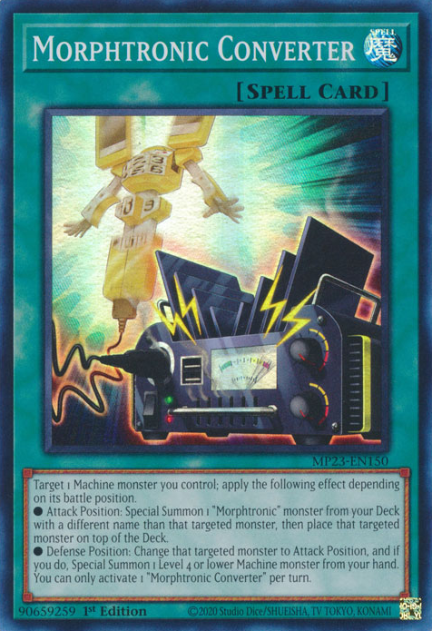 Morphtronic Converter [MP23-EN150] Super Rare | Odin's Place