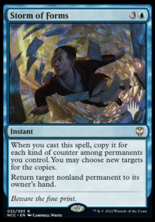 Storm of Forms (Promo Pack) [Streets of New Capenna Commander Promos] | Odin's Place