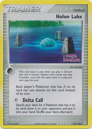 Holon Lake (87/110) (Stamped) [EX: Holon Phantoms] | Odin's Place