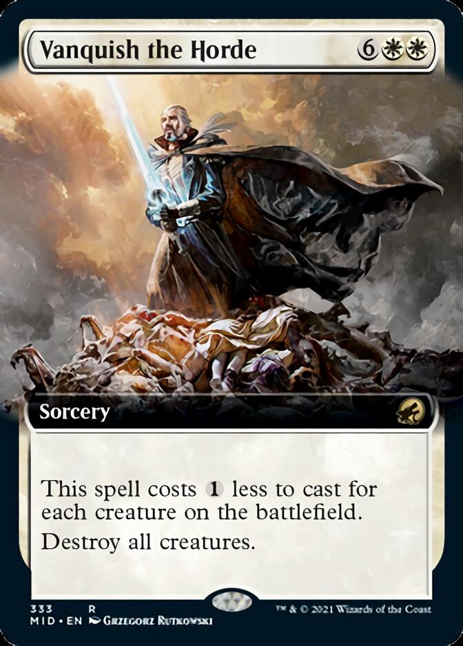 Vanquish the Horde (Extended Art) [Innistrad: Midnight Hunt] | Odin's Place