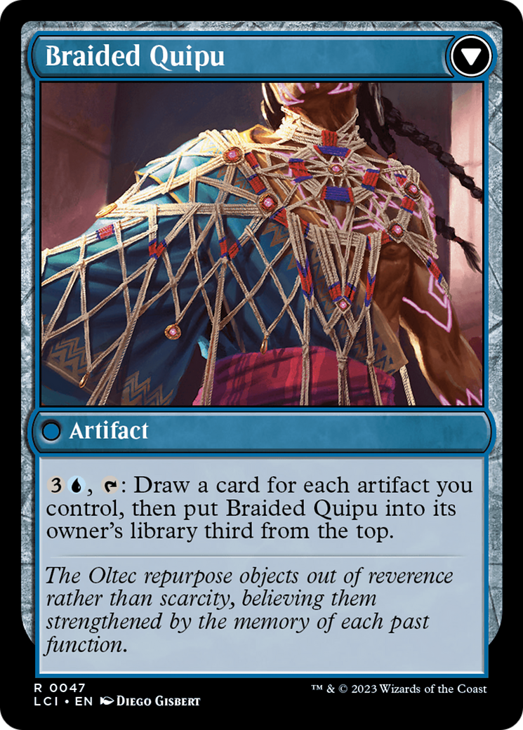 Braided Net // Braided Quipu [The Lost Caverns of Ixalan] | Odin's Place