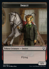 Soldier // Insect Double-Sided Token [Dominaria United Tokens] | Odin's Place