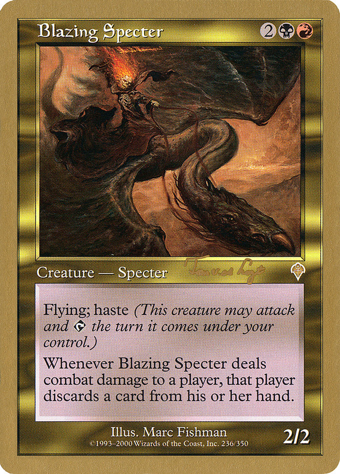 Blazing Specter (Tom van de Logt) [World Championship Decks 2001] | Odin's Place