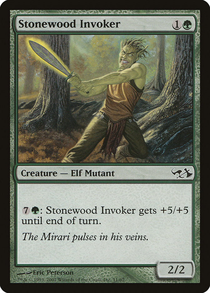 Stonewood Invoker (11) [Duel Decks: Elves vs. Goblins] | Odin's Place