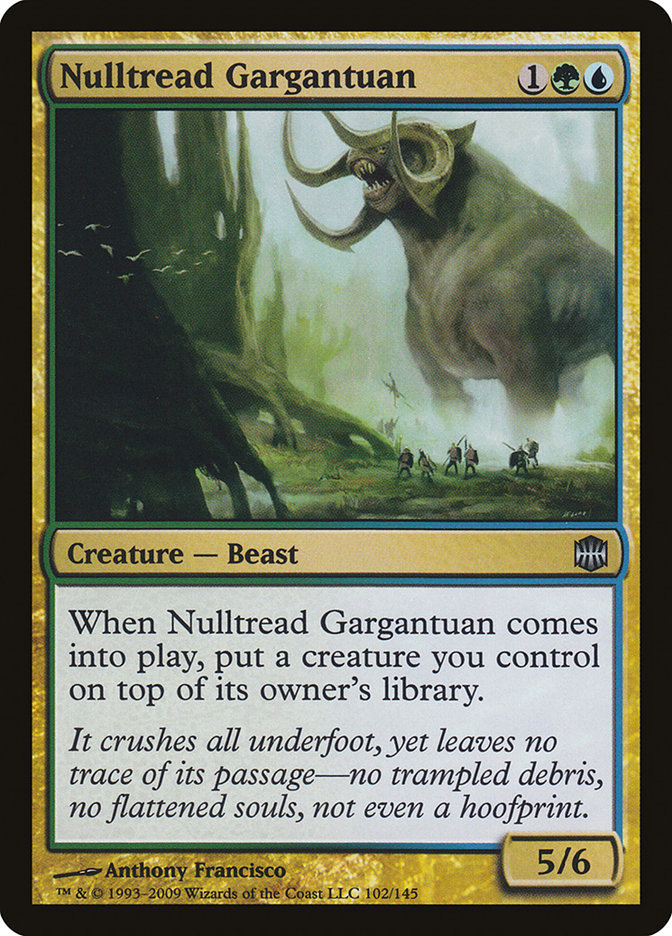 Nulltread Gargantuan (102) [Alara Reborn] | Odin's Place