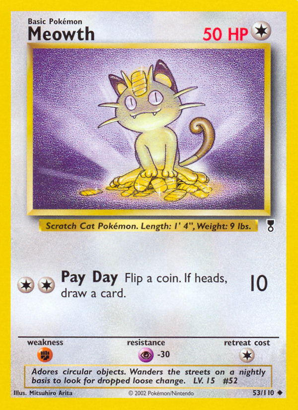 Meowth (53/110) [Legendary Collection] | Odin's Place