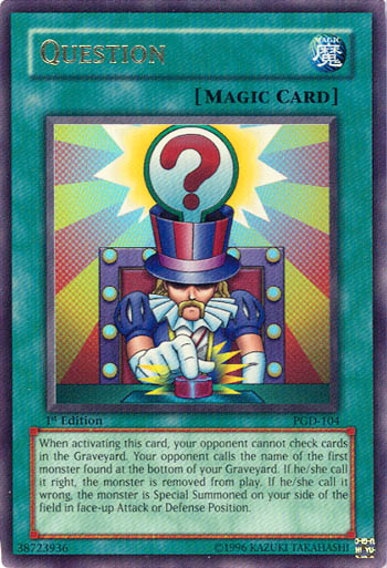 Question [PGD-104] Ultra Rare | Odin's Place