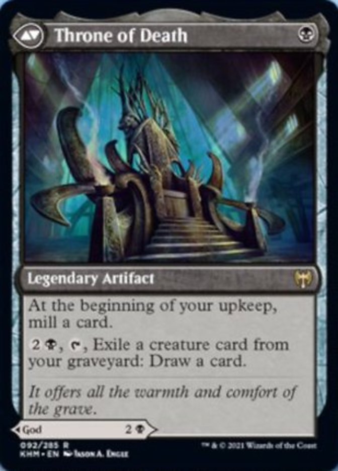 Egon, God of Death // Throne of Death [Kaldheim] | Odin's Place