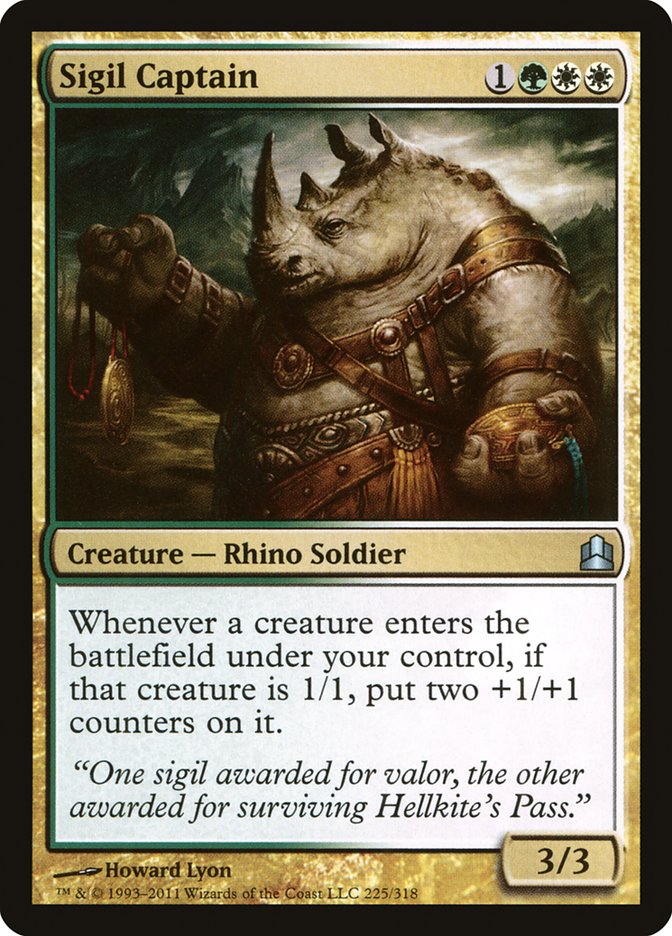 Sigil Captain (225) [Commander 2011] | Odin's Place