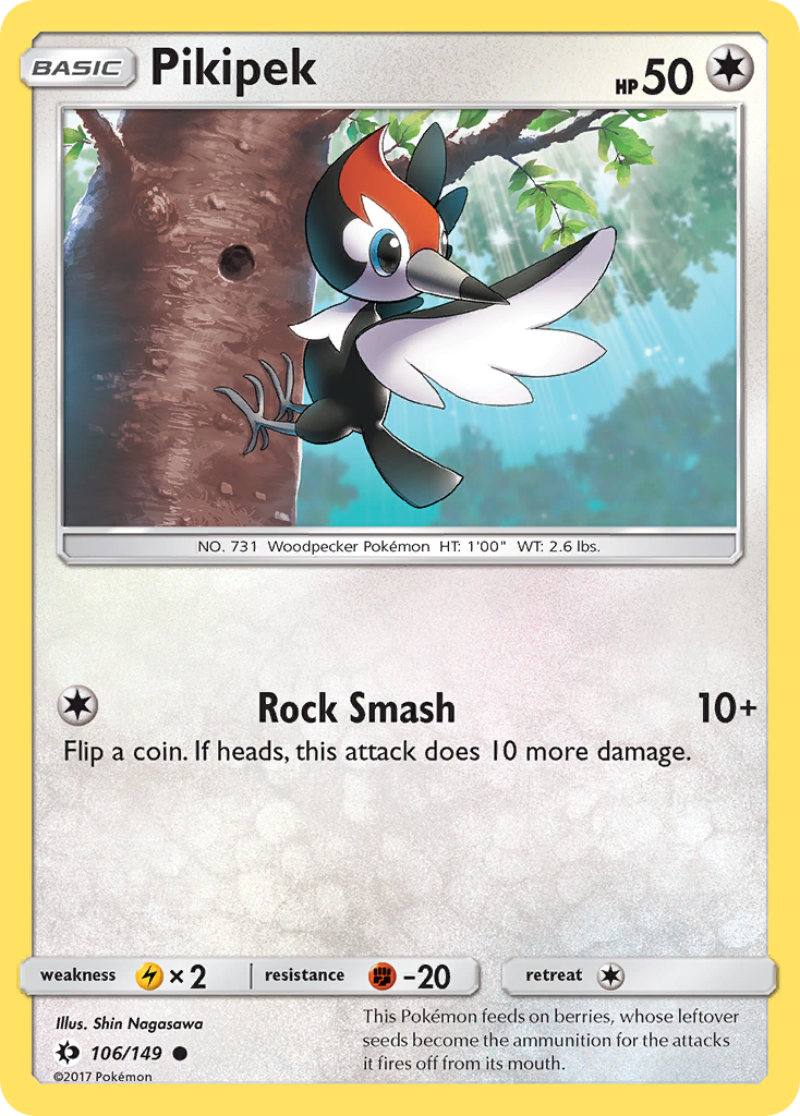 Pikipek (106/149) [Sun & Moon: Base Set] | Odin's Place